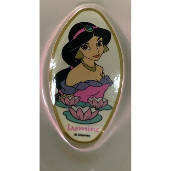Vintage 1992 DISNEY Aladdin Jasmine Lotus Flower Lunch Box Kit W/ Thermos NWT - Picture 11 of 12